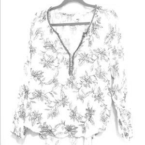 Beautiful Amuse beaded blouse